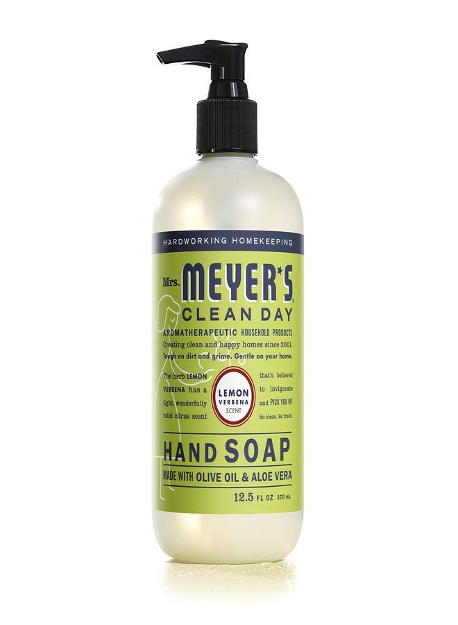 Mrs. MEYER'S CLEAN DAY Liquid Hand Soap Variety Pack 12.5 OZ Each, 3 Count (Lemon Verbena + Basil + Peony) - Image 4
